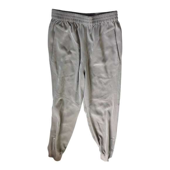 Rag & Bone Joggers Side Zip Cuff Tan Beige Sz S - Picture 3 of 9